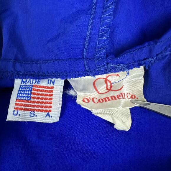 Vintage America's Cup San Diego Jacket Mens XL Blue Sailing Windbreaker 90s - Picture 5 of 11